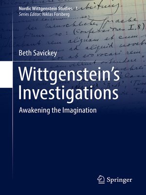 cover image of Wittgenstein's Investigations